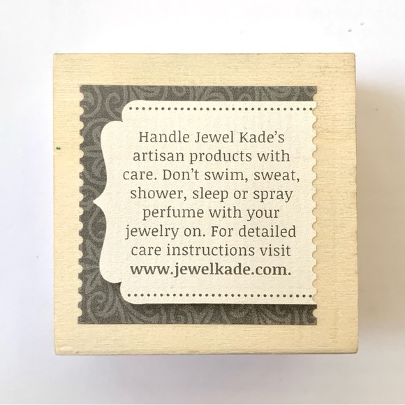 Jewel Kade Treble Clef two sided silver shadowbox large charm pendant - Picture 12 of 16